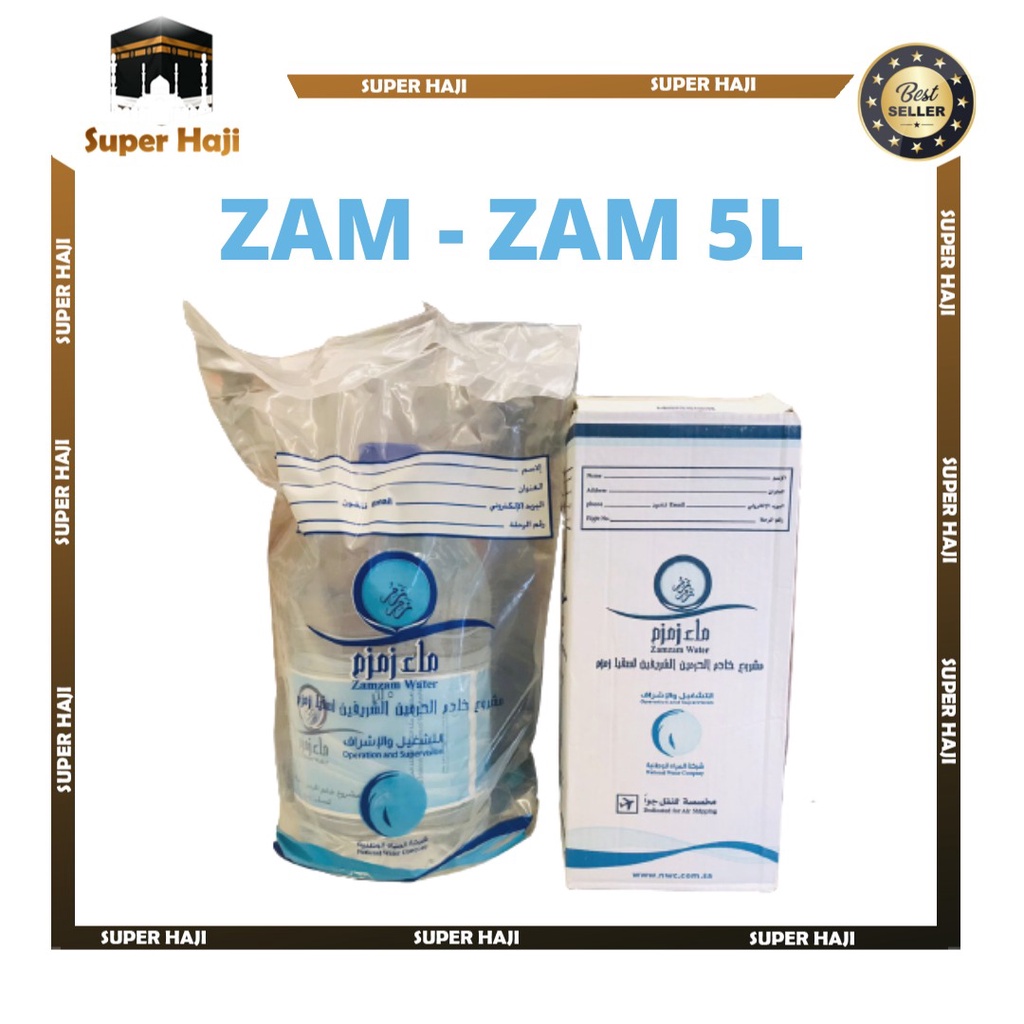 

AIR ZAMZAM 5L (100% ASLI)