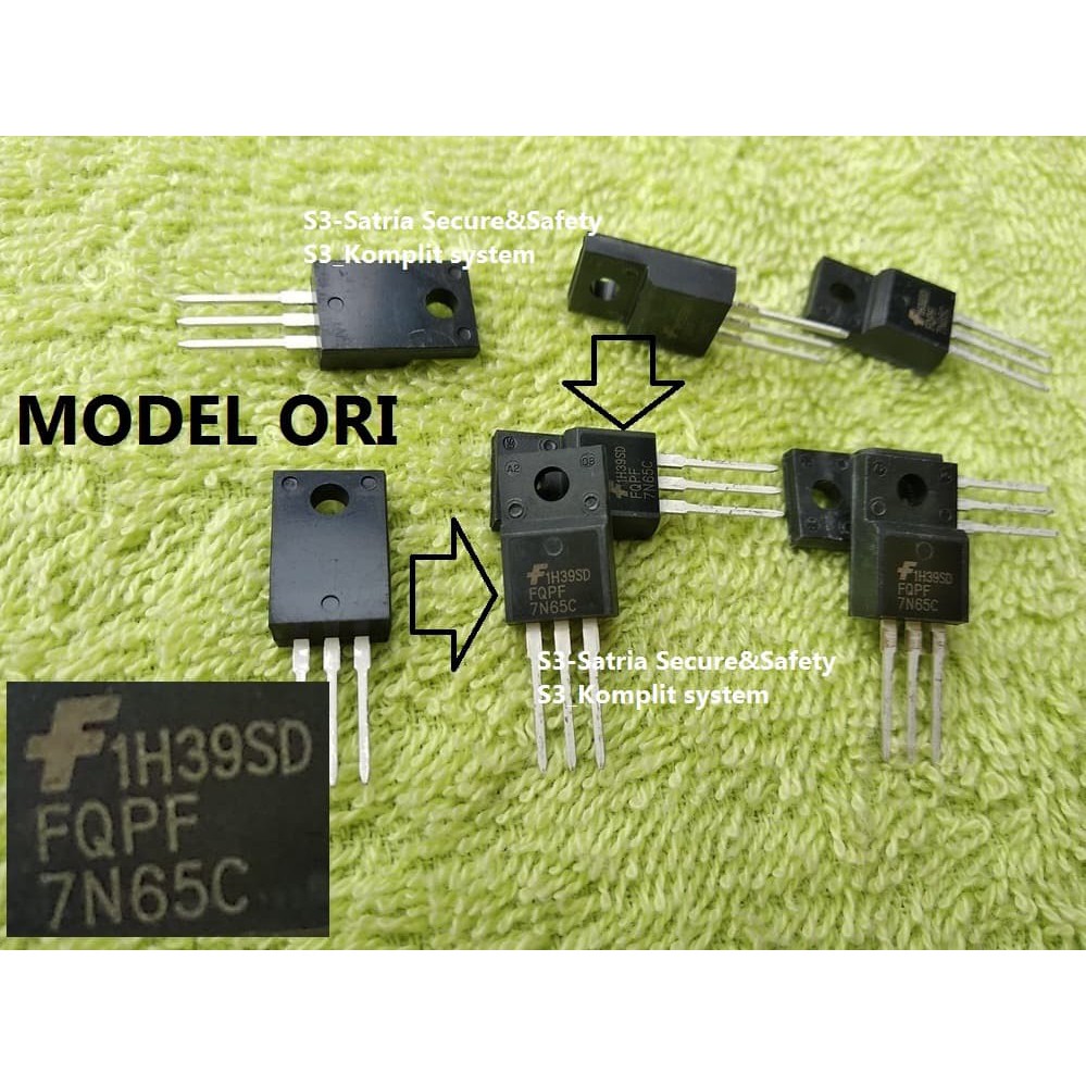 Mosfet fet 7n65c IC FQPF7N65C FQPF fet7n65c 7N65 C