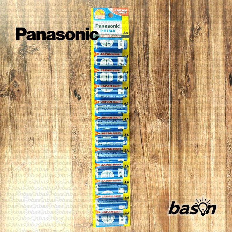 Baterai Panasonic AA Prima Blue (isi A2 12 pcs) - Batere Biasa