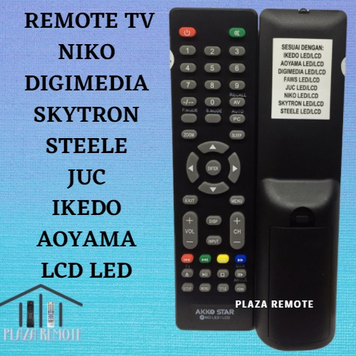 Remot / REMOTE TV IKEDO lCD LED / ecer dan grosir