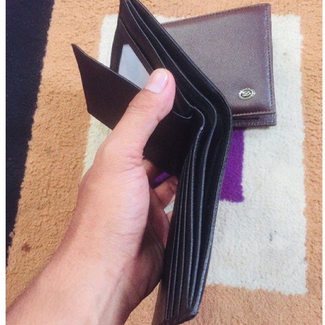 [[anton hilmanto]] dompet lipat nahan kulit sintetis sp4 logo #dompet #dompetlipat #dompetpria