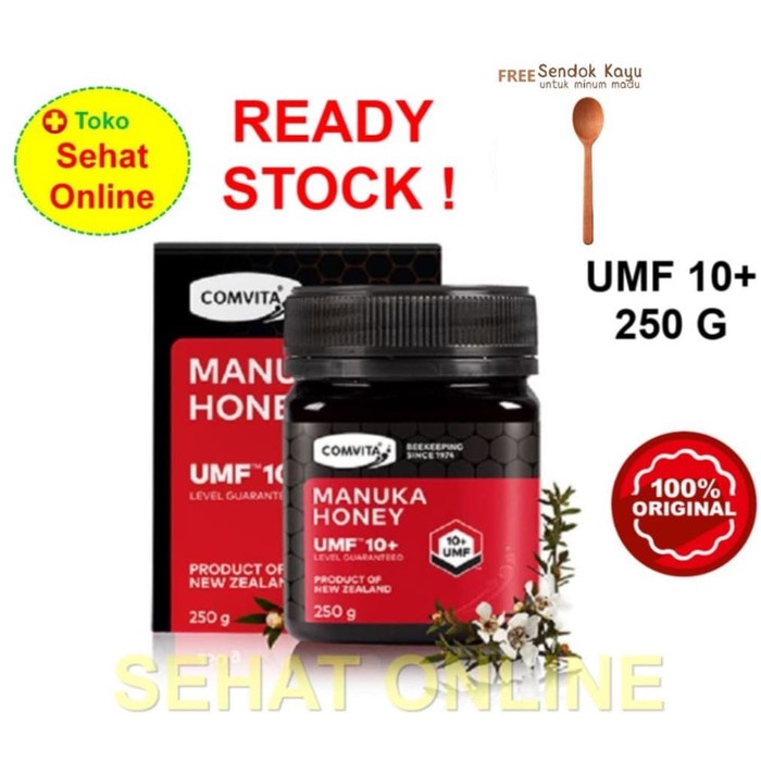 MAKANAN & MINUMAN MINUMAN COMVITA UMF 10+ MANUKA HONEY 250 G PROMO-ORIGINAL-MURAH-SALE