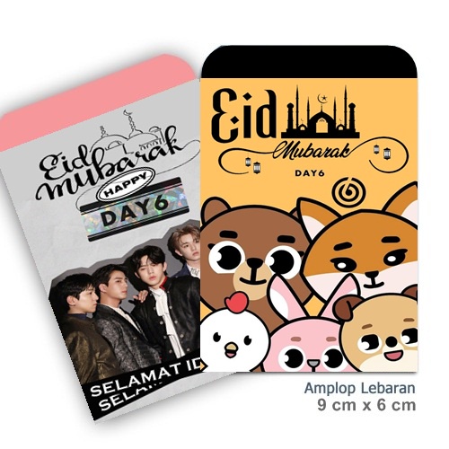 

Amplop Lebaran Day6 Denimalz Angpau KPOP