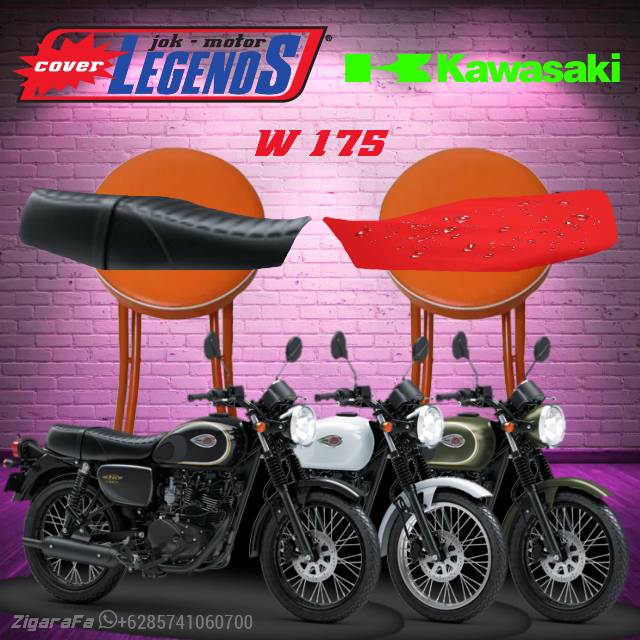 Cover Jok W175 SE / W175 Anti Air / Sarung Jok Aksesoris Motor Custom