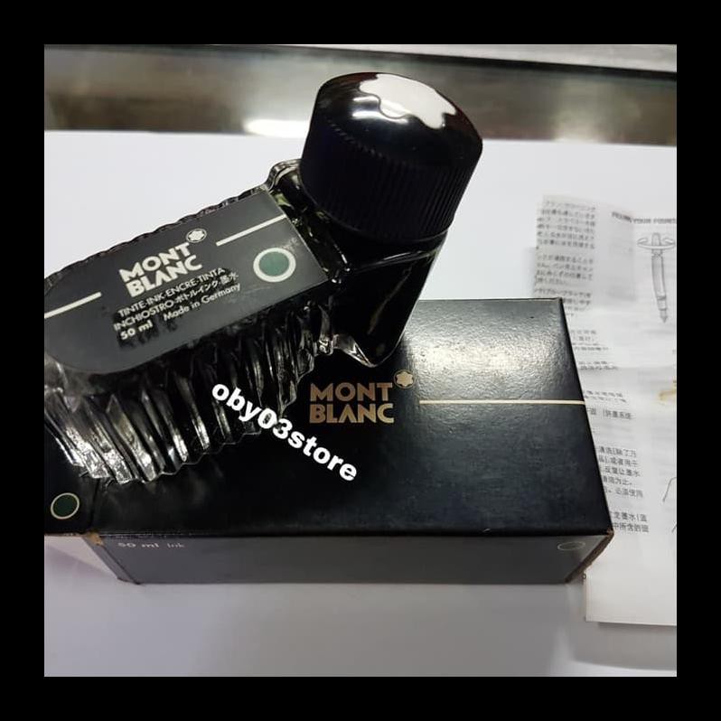 

READY STOK MONTBLANC INK FOUNTAIN PEN ORIGINAL-HIJAU. PAKET ALAT TULIS MURAH
