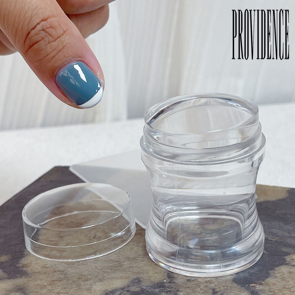 Providence Stempel Kuku Transparan Flexible Untuk Nail Art