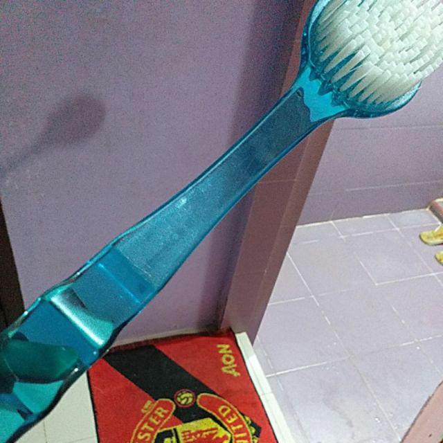 Gregorio Panjang Ditangani Tubuh Mandi Shower Kembali Scrubber Sikat Pijat Kulit Alat Pembersih