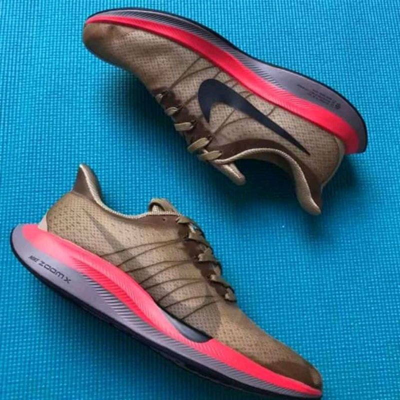 nike zoom coklat