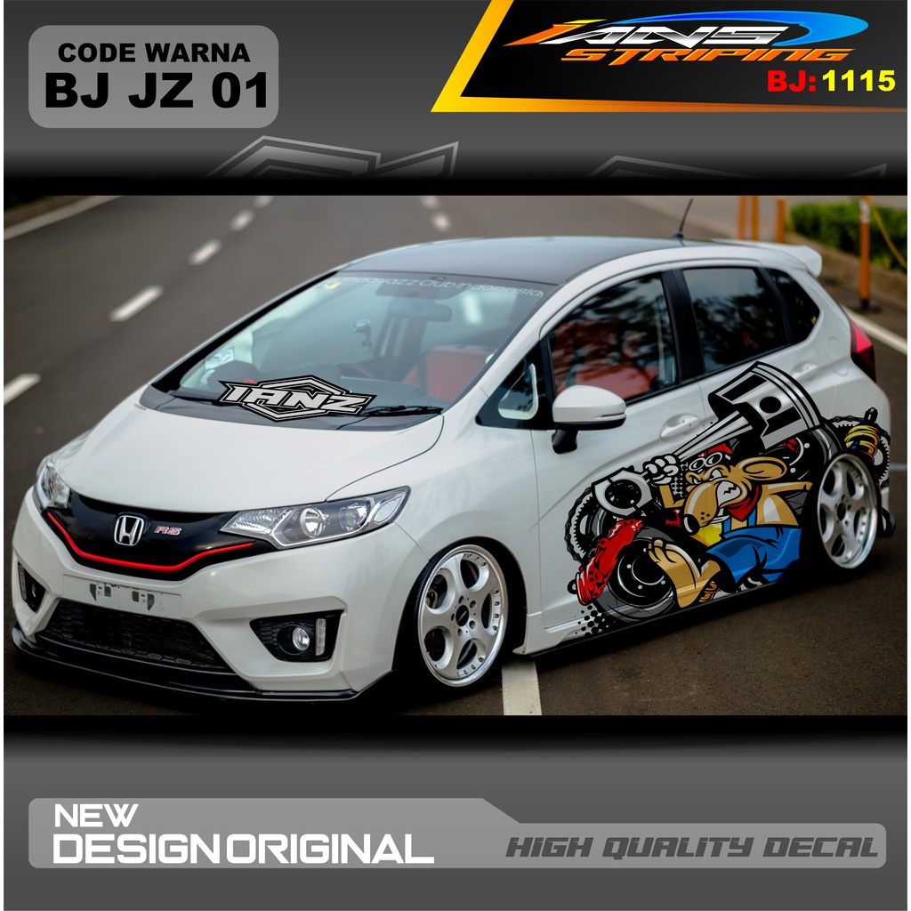 STICKER VARIASI MOBIL JAZZ / STIKER MOBIL BRIO / DECAL STIKER MOBIL SWIFT / STIKER MOBIL TOYOTA / DECAL STICKER MOBIL / STIKER YARIS AYLA