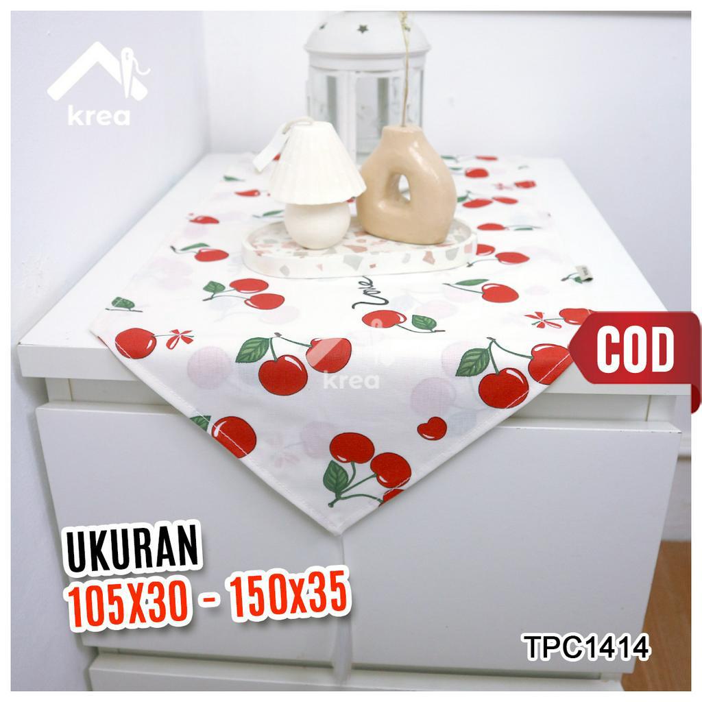 Taplak Meja / Table Runner Ukuran 105x30 - 150x35 TPC1414