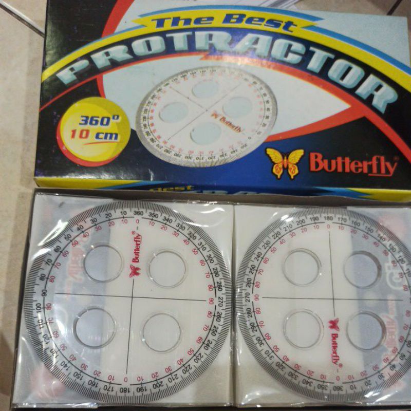 

Busur 360 derajat Butterfly,10 cm