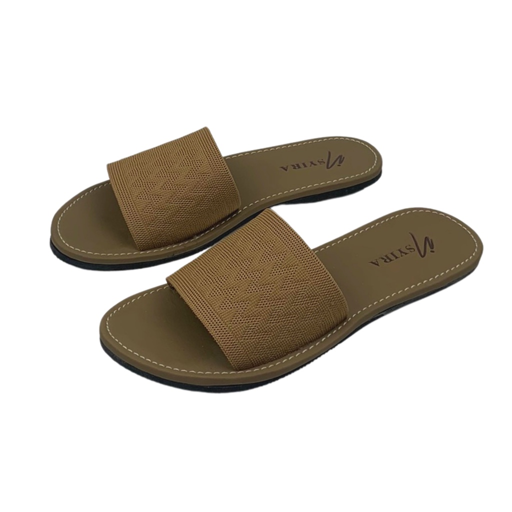 Insyira - Sandal Wanita Elzahara / Sandal Selop Wanita Non Slip / Sandal Rajut Import