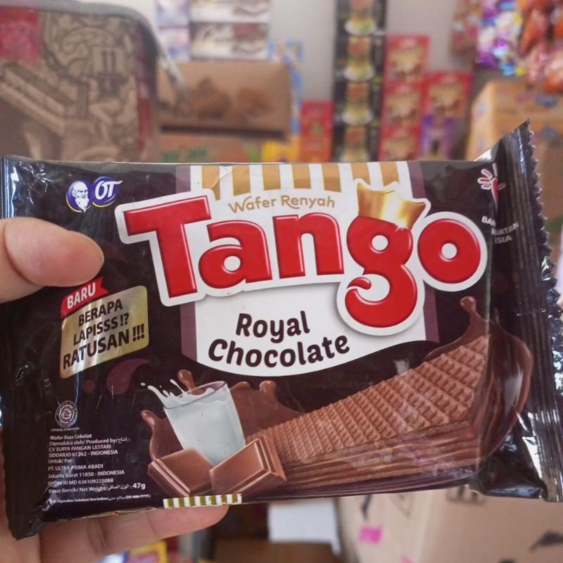 

Tango wafer coklat 47 gr