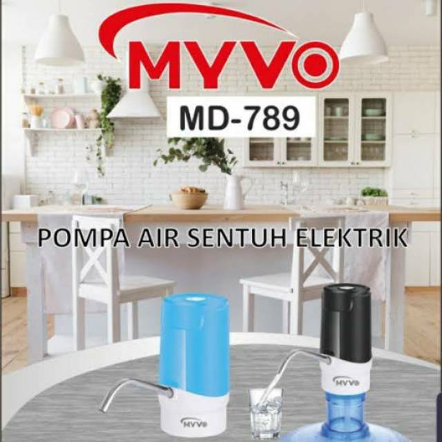 POMPA AIR GALON SENTUH ELEKTRIK MYVO MD-789