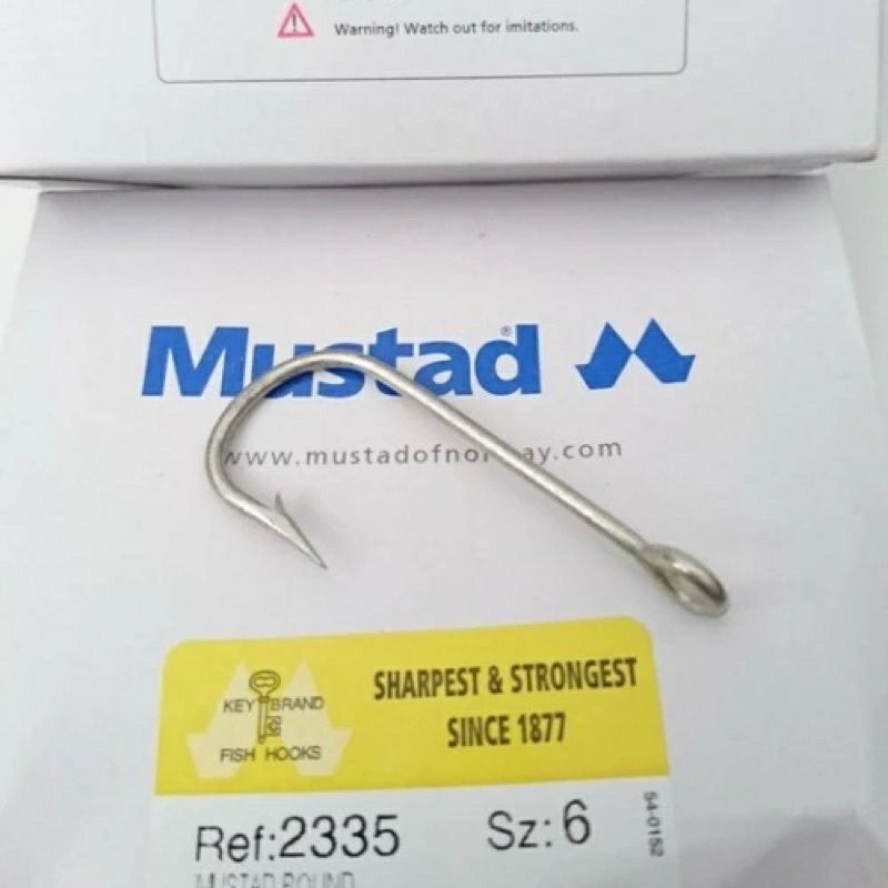 PANCING MUSTAD 2335 NO. 5 6 7 8 9 / PANCING CAP KUNCI 2335