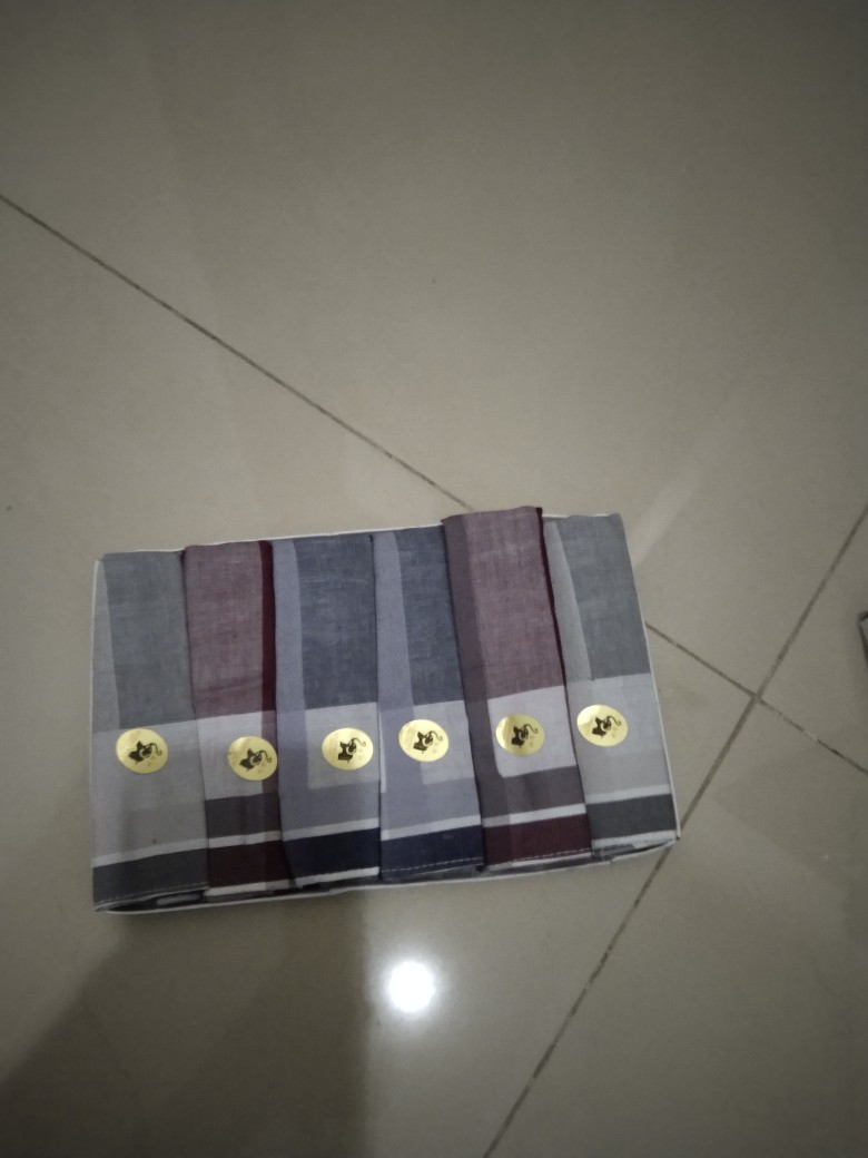 Sapu Tangan Gajah Warna Tua