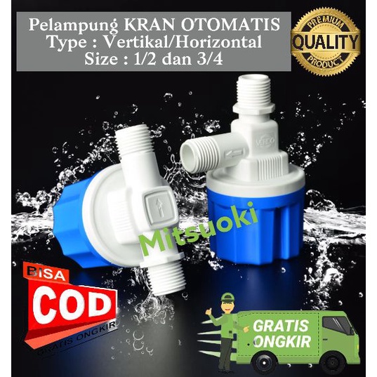 pelampung keran otomatis 3/4/pelampung keran air tanpa mengunakan listrik