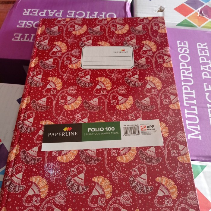 

Cantik Buku Tulis Sampul Tebal/Hardcover Folio Isi 100 Promo