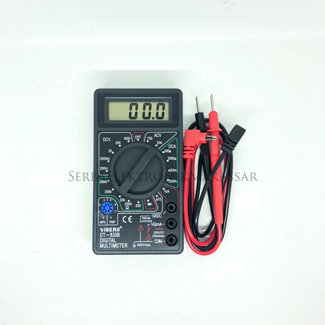 Multi Tester Avometer Multimeter Digital Visero DT-830B