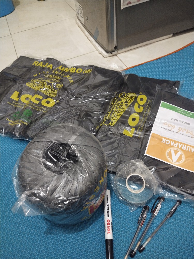 Kantong Plastik Hd Sampah 60x100cm