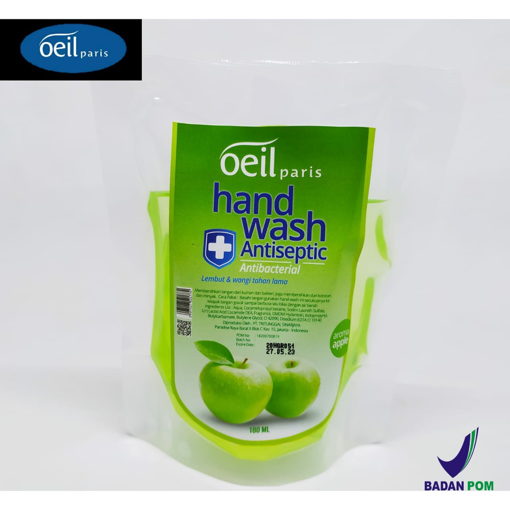 

Trisia Oeil Paris Hand Wash Antibacteria 180ml