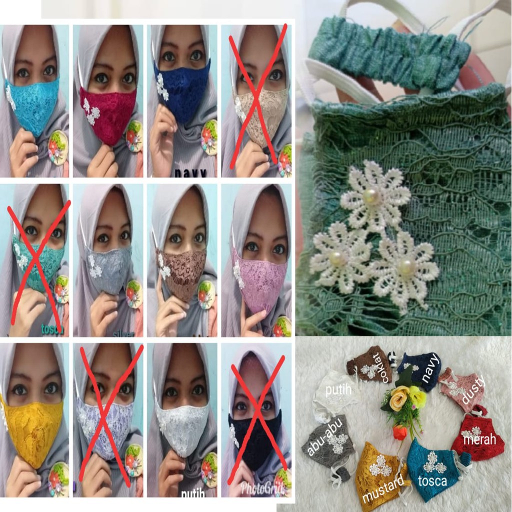 Masker Bruklat Murah 2 Ply