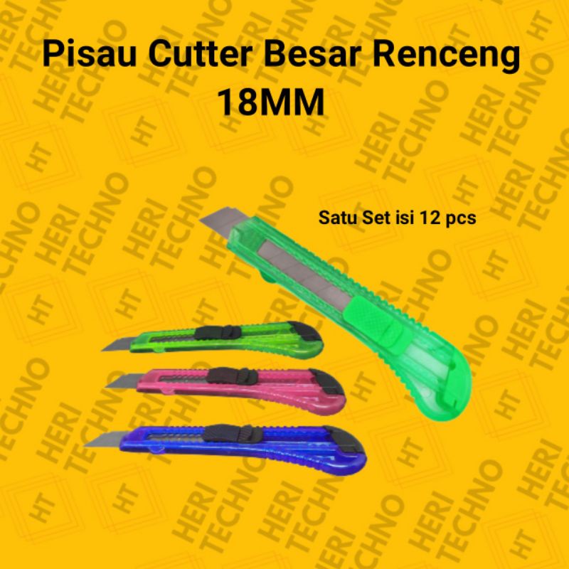 

PISAU CUTTER BESAR KNIFE RENCENG KATER PISAU