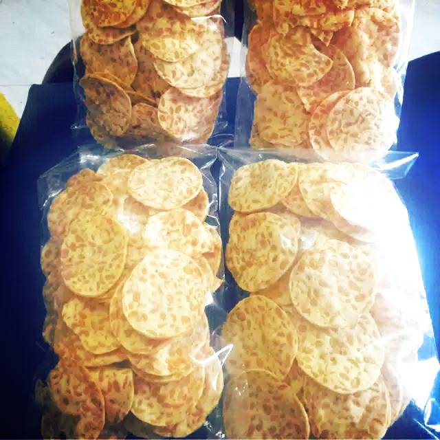 

Kripik tempe sagu (1/2 kg)krispy lezat