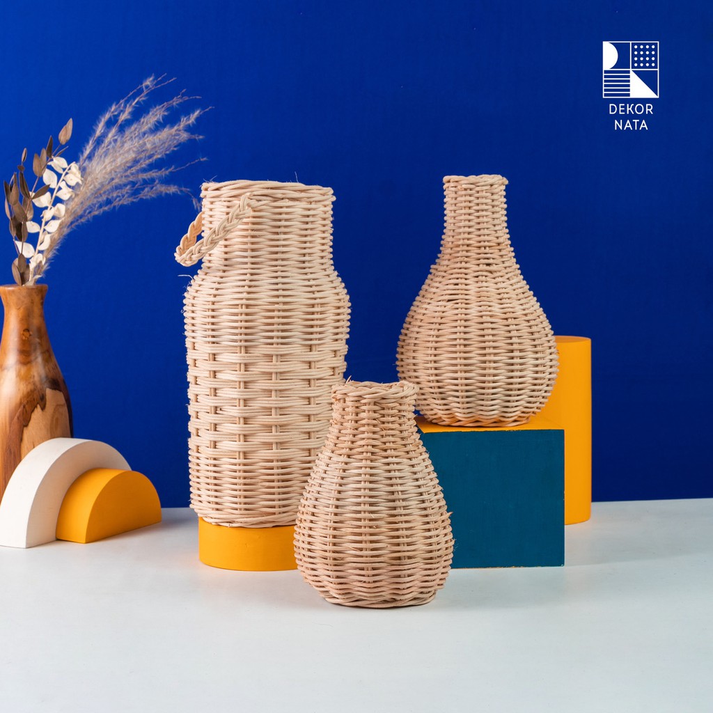 

Dekornata Vase Rotan / Cover Pot / Dekornata