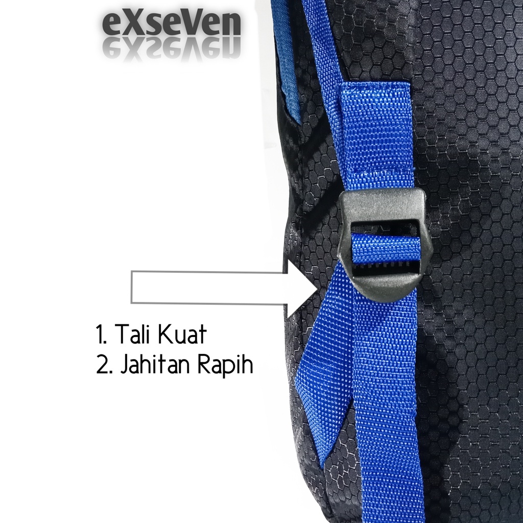 Tas ransel futsal pria wanita kasual ORI- Backpack Daypack pria-004 exseven