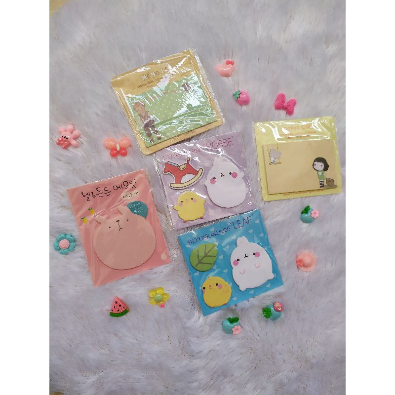 

Sticky Notes Lucu/ Stick Marker warna warni