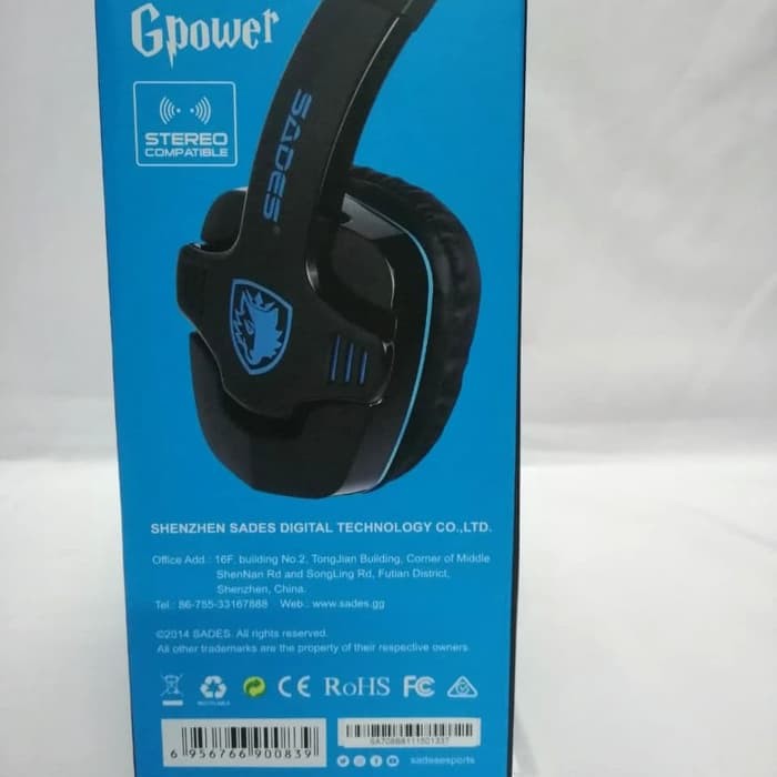 Sades Gpower Headset Gaming SA-708