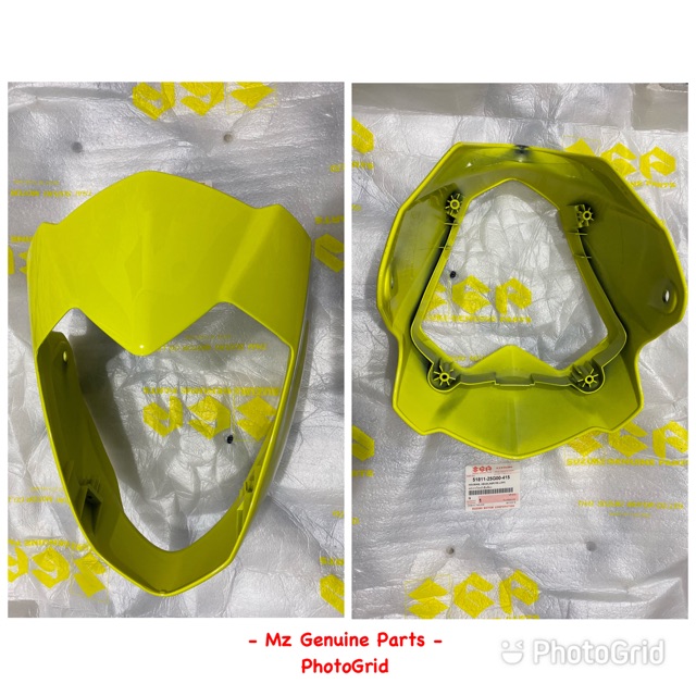 BATOK KEPALA HEADLAMP LAMPU DEPAN SATRIA F FU 150 OLD CBU 2004 - 2006 KUNING AURA YELLOW ASLI ORI SG