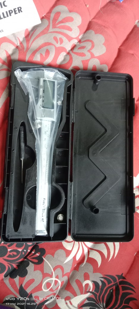 Jangka Sorong Digital Lcd Vernier Caliper Micrometer 15cm - Sh20