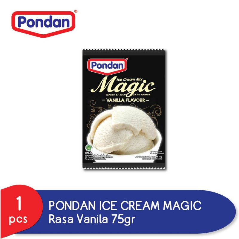 

Pondan Ice Cream Vanilla 75 Gram