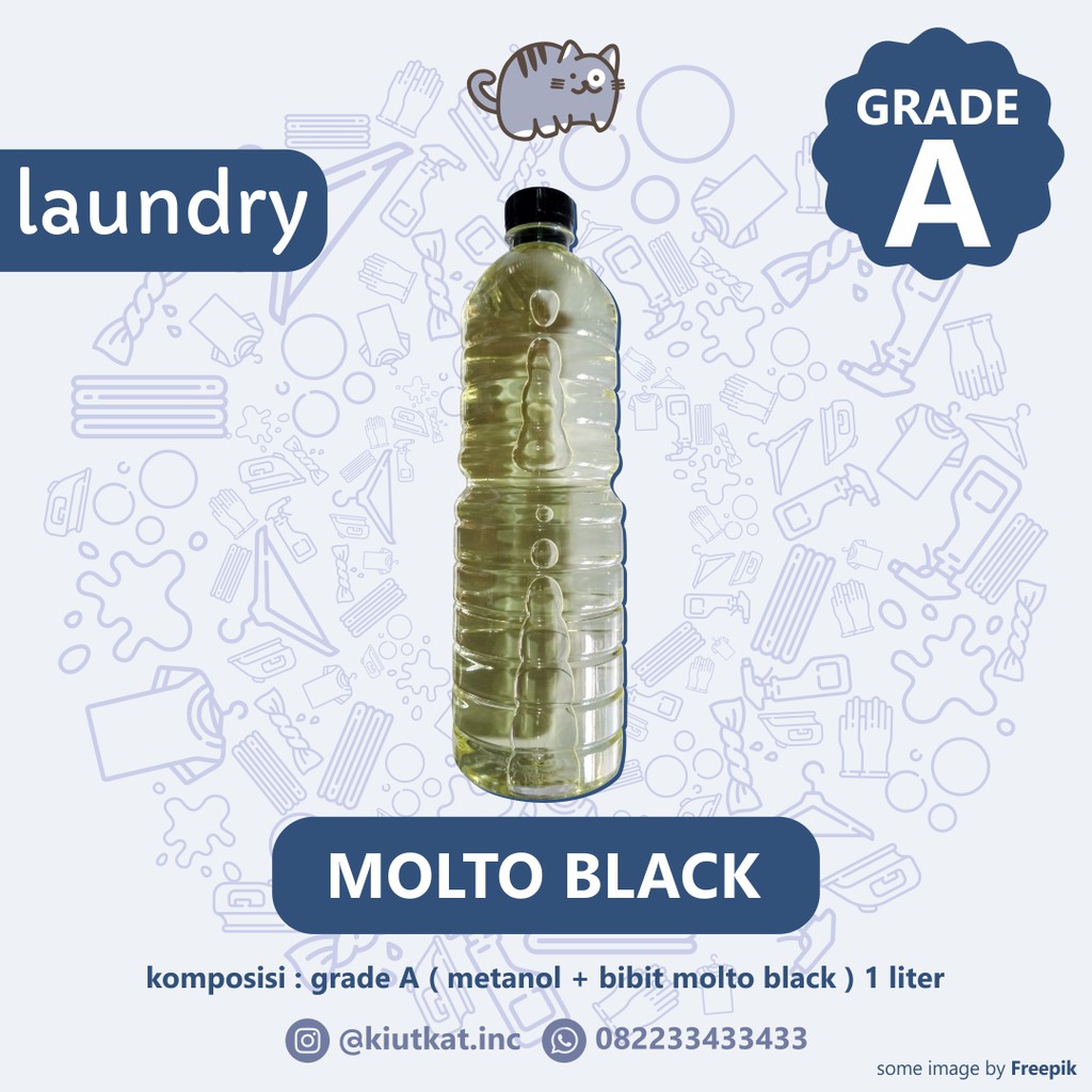 Parfum Laundry Aroma Molto Black 1 Liter Grade A