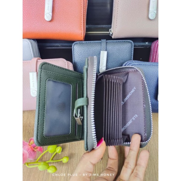 CLOWY PLUS  JIMSHONEY DOMPET PENDEK LIPAT  KARTU KOIN TERBARU