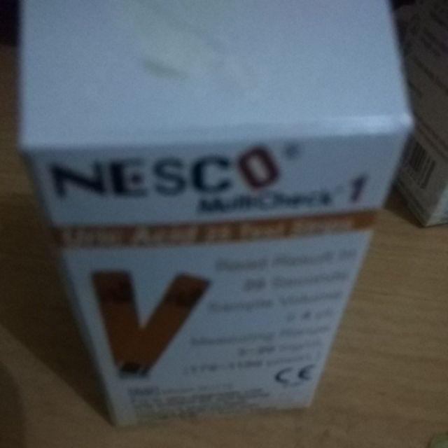 Nesco Strip Uric Acid Stik Isi Ulang Test Asam Urat Ua