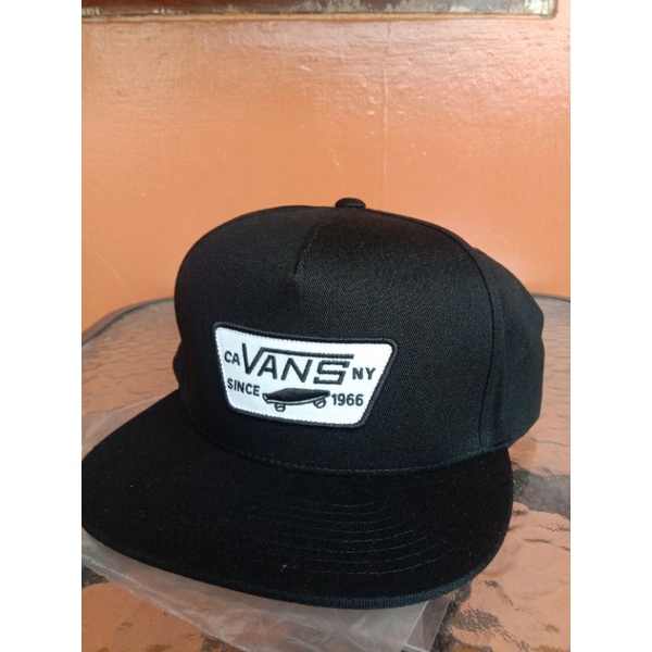 TOPI VANS FULL PATCH SNAPBACK ORIGINAL 100%