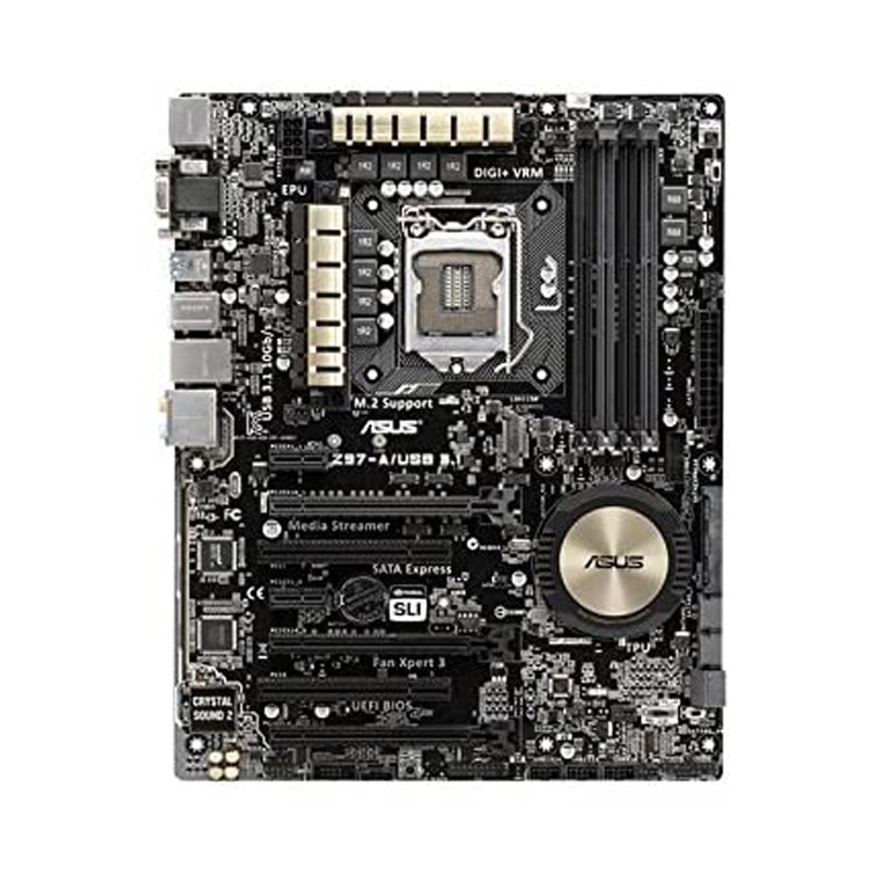 PREORDER ASUS Z97-A/USB3.1 Motherboard 1150 Motherboard DDR3 32GB Intel Z97 M.2 SATA3 DVI HDMI 3×PCI