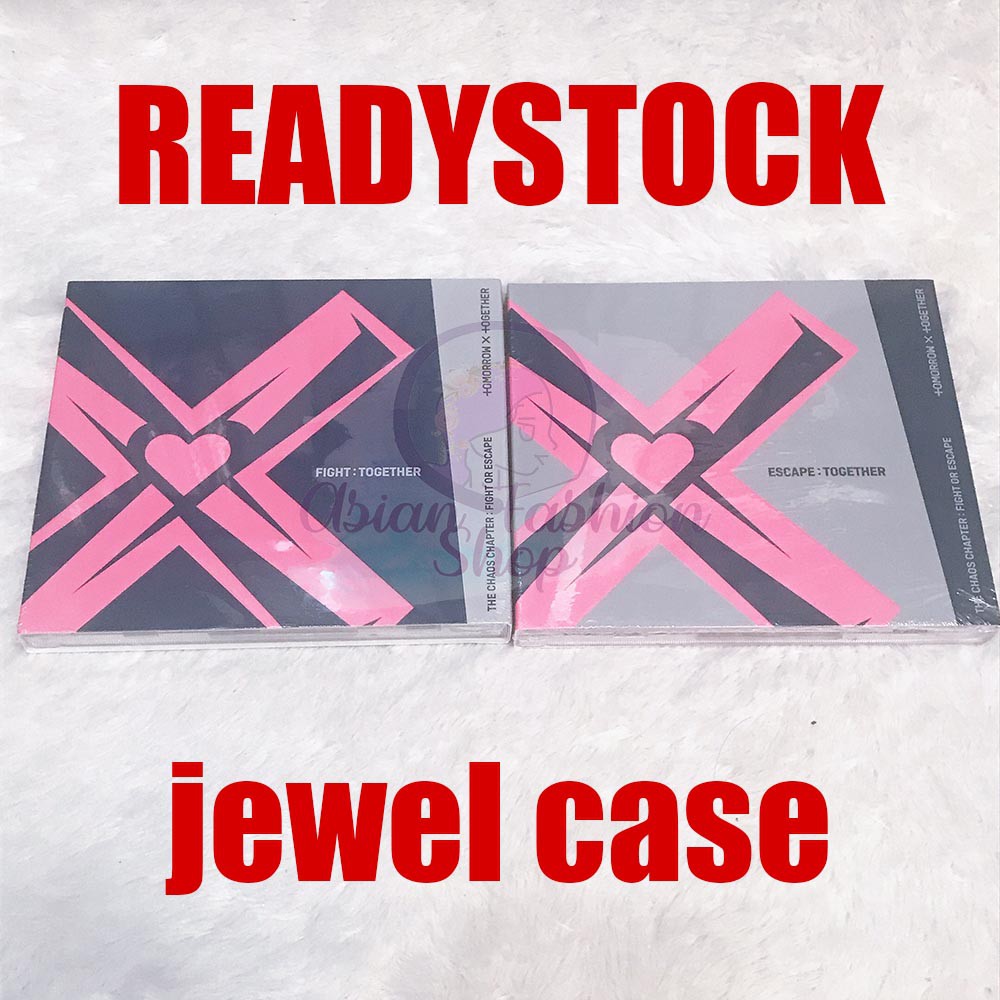 TXT Jewel Case The Chaos Chapter : Fight Or Escape SEALED Together Ver