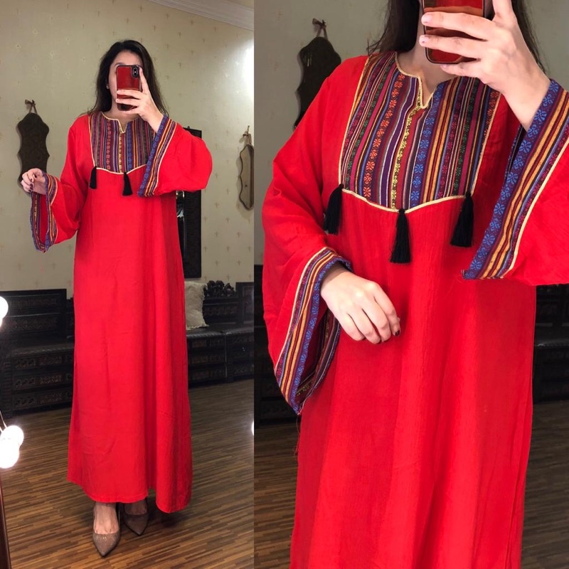 gamis katun original abaya mesir