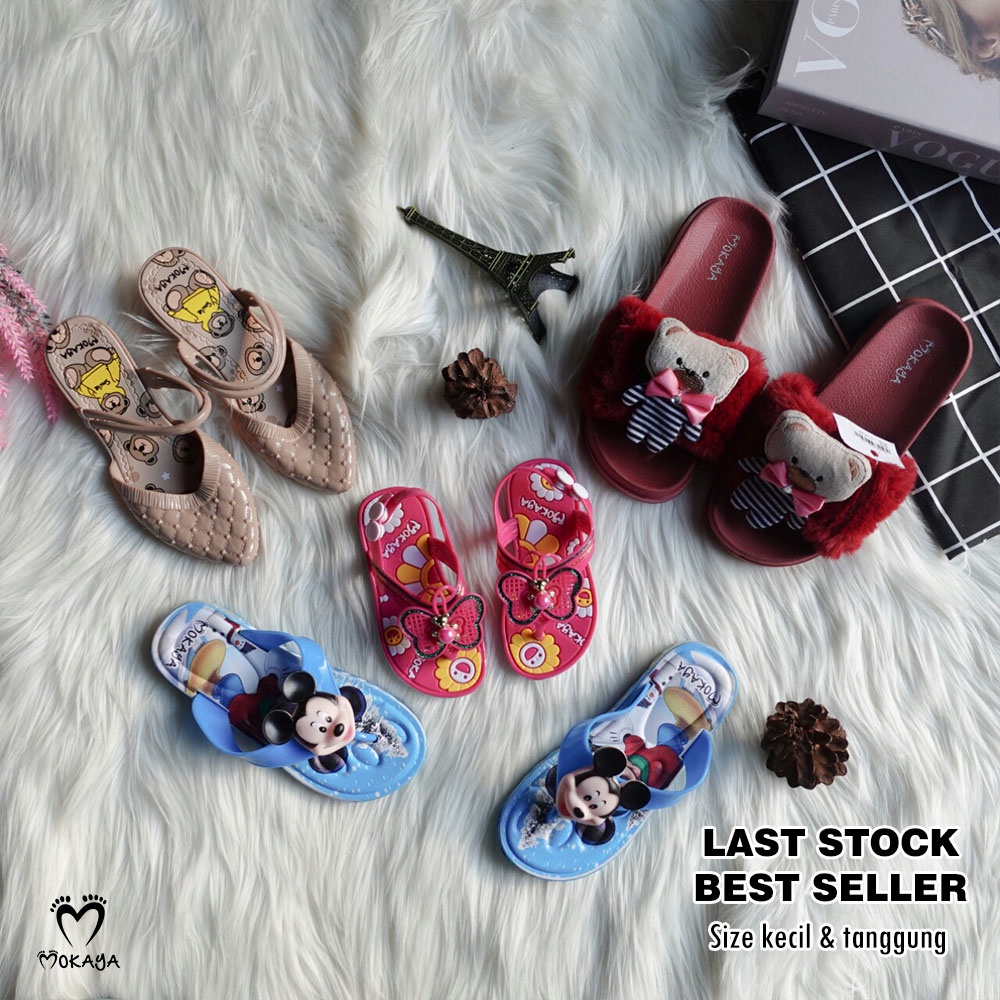 Sandal &amp; Sepatu wanita Stok terakhir BEST SELLER Super keren Import Mokaya (LAST STOCK MINI*TG)