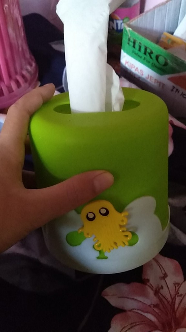 Tempat Tisu / Kotak Tissu Gulung Warna