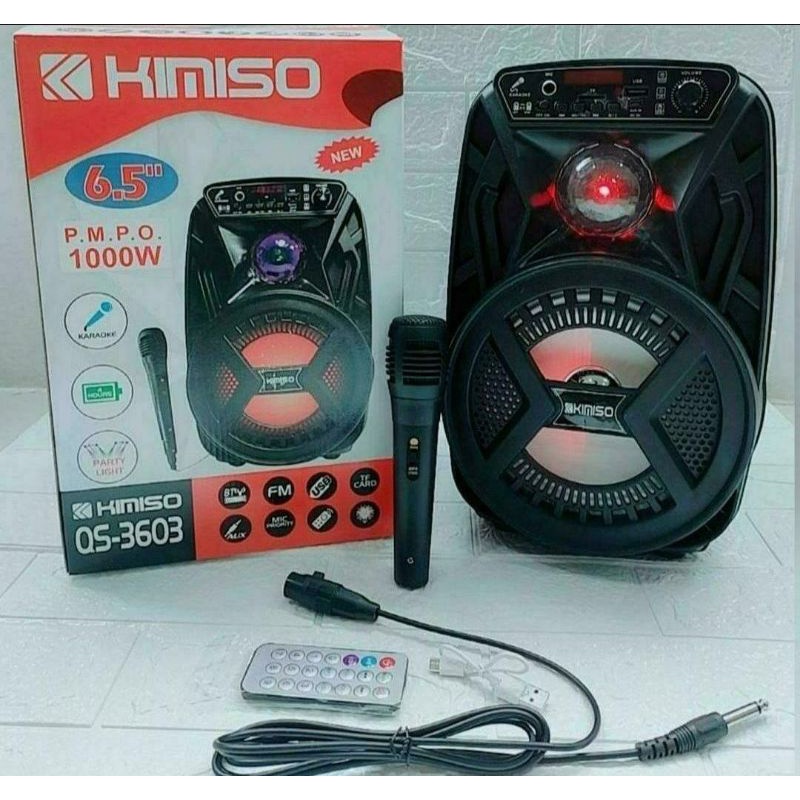 Speaker bluetooth QS-3603 6.5 inch Plus mic