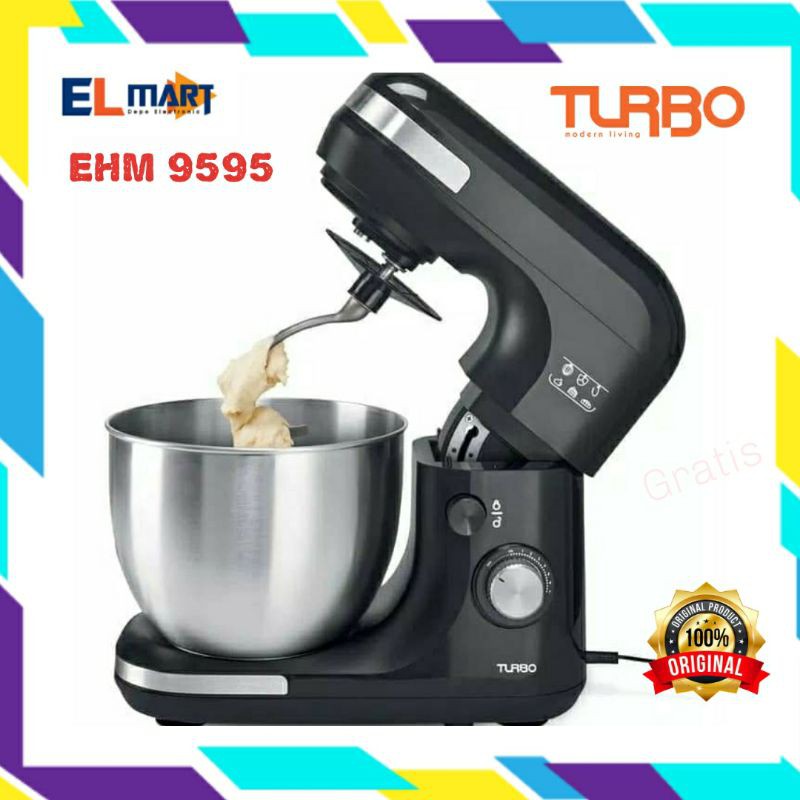 Stand Mixer Turbo Grande  EHM 9595 - EHM 9595  Mikser Jumbo Adonan Roti