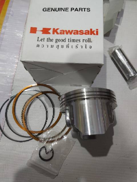Piston kawasaki bos bosh pen pin 16 mm ov os 65 65.5 66 66.5 67 67.5 68 68.5 69 komplit ring seher-3