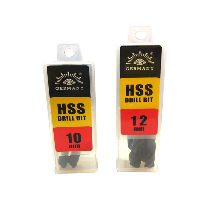 Mata Bor Besi Tjap Mata Varian Ukuran 10 mm - 12mm