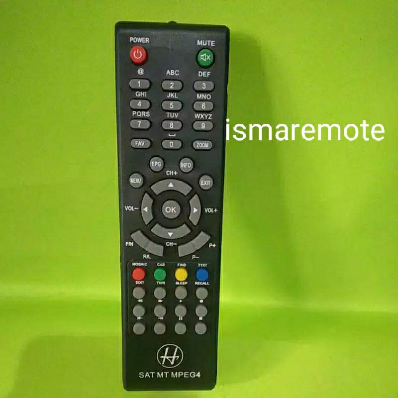 REMOTE REMOT RECEIVER PARABOLA TANAKA NUSANTARA HD MPEG4 BURGER S1 MATRIK CINEMA