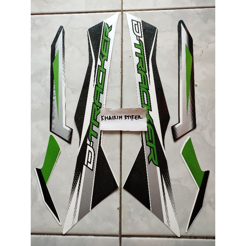 striping D-Tracker d tracker hijau